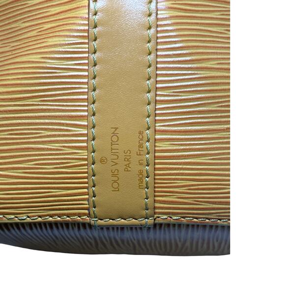 Louis Vuitton Noé Epi Cipango Gold Bucket Bag Shoulder Purse 1994 France - Picture 3 of 16
